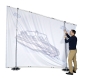 Preview: Messewand EXPOLINC B 3,30 m x H 2,75 m Typ Fabric System